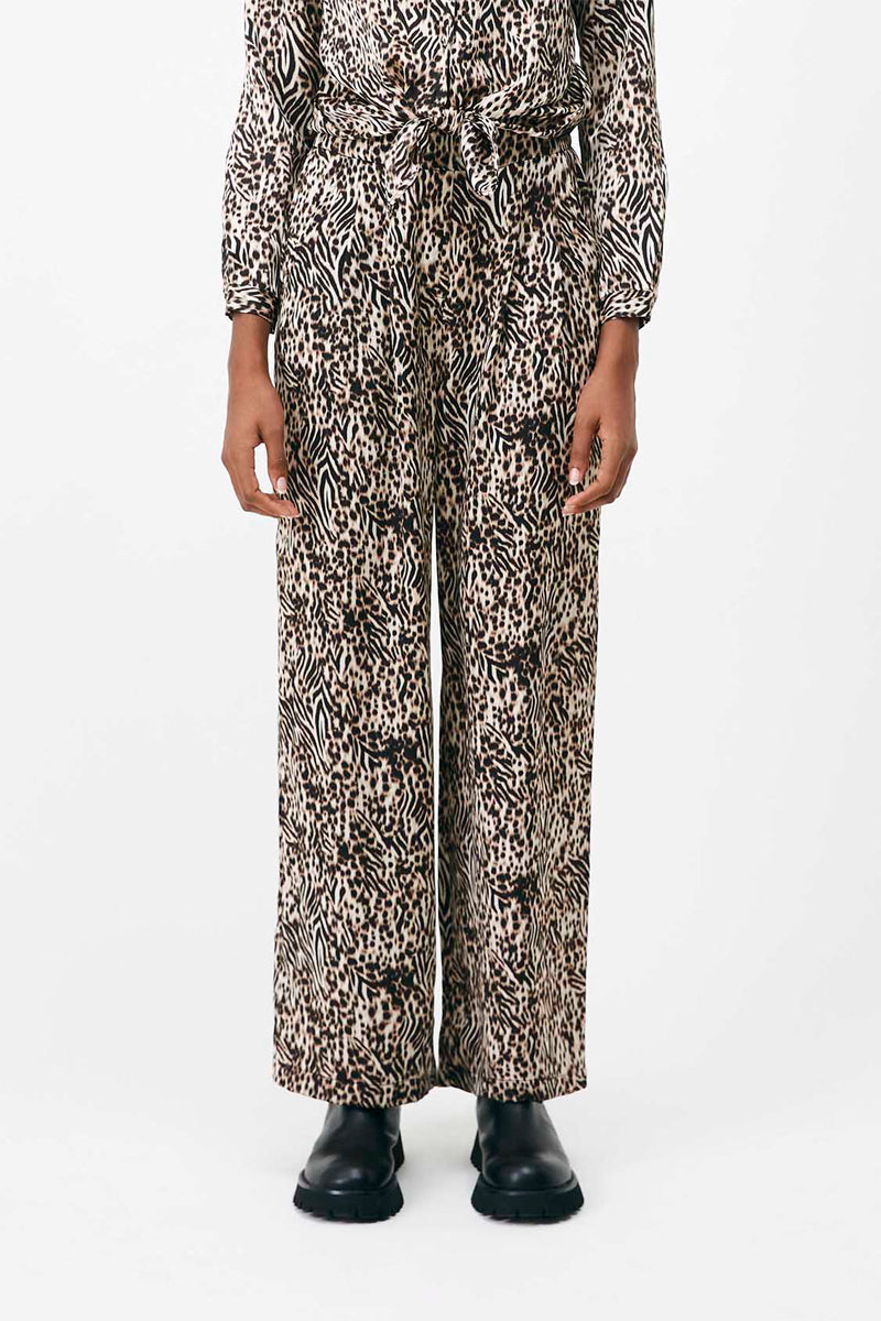 Pantalon Taille Haute Jill - Beige