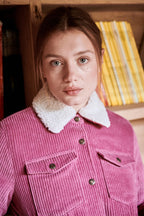 Vartick Velvet Jacket - Pink