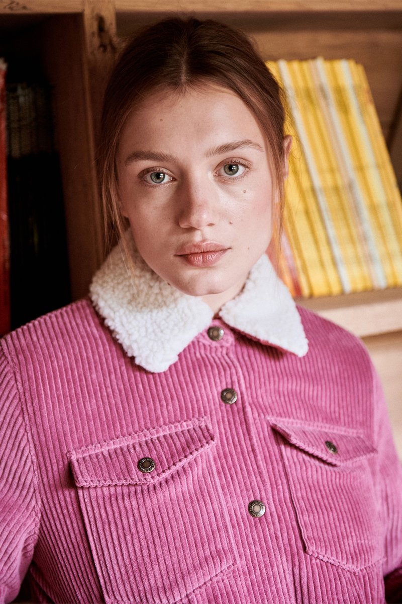 Vartick Velvet Jacket - Pink