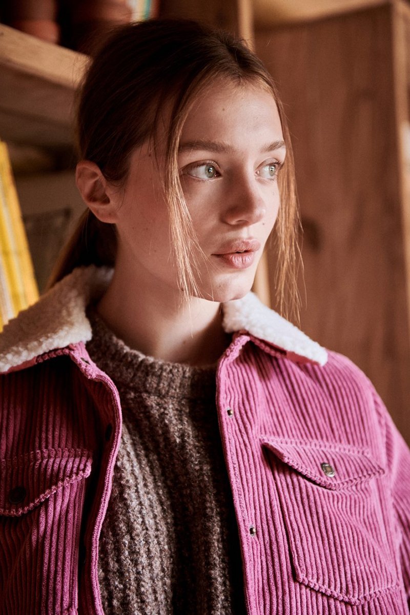 Vartick Velvet Jacket - Pink