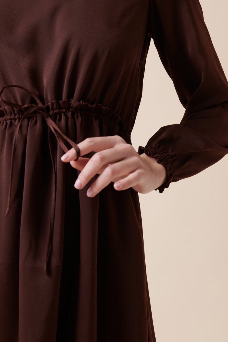 Karl Marc John - Robe Patineuse Ruisseau - Marron