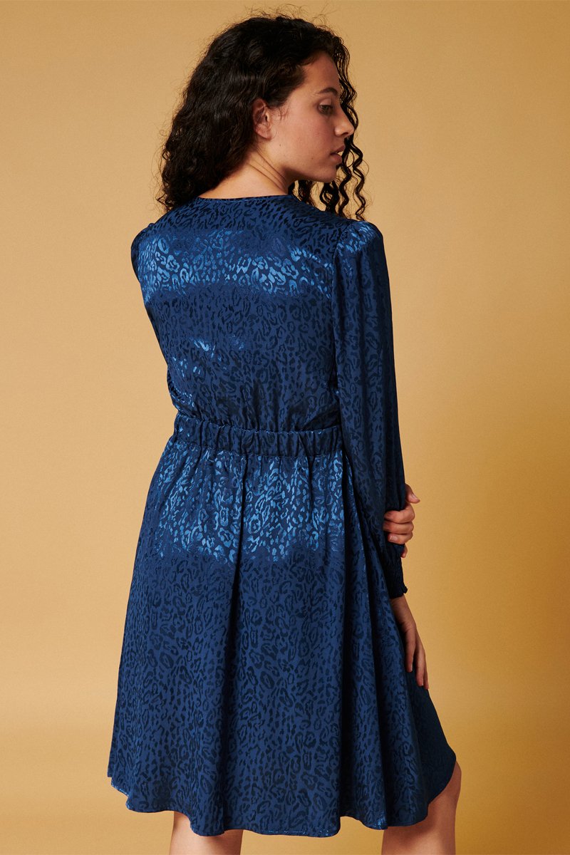Karl Marc John - Robe Patineuse Rital - Bleu Marine