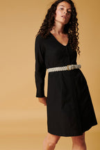 Karl Marc John - Robe Chemise Rostom - Noir