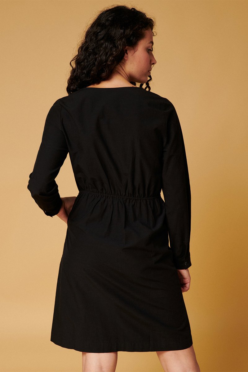 Karl Marc John - Robe Chemise Rostom - Noir