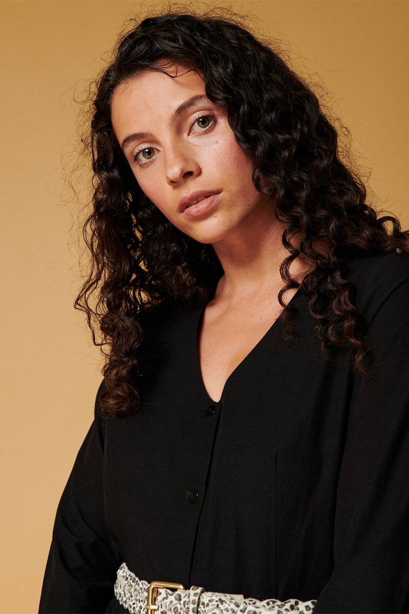 Karl Marc John - Robe Chemise Rostom - Noir