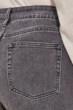 Pienda Vaqueros 7/8 de talle alto - Gris oscuro