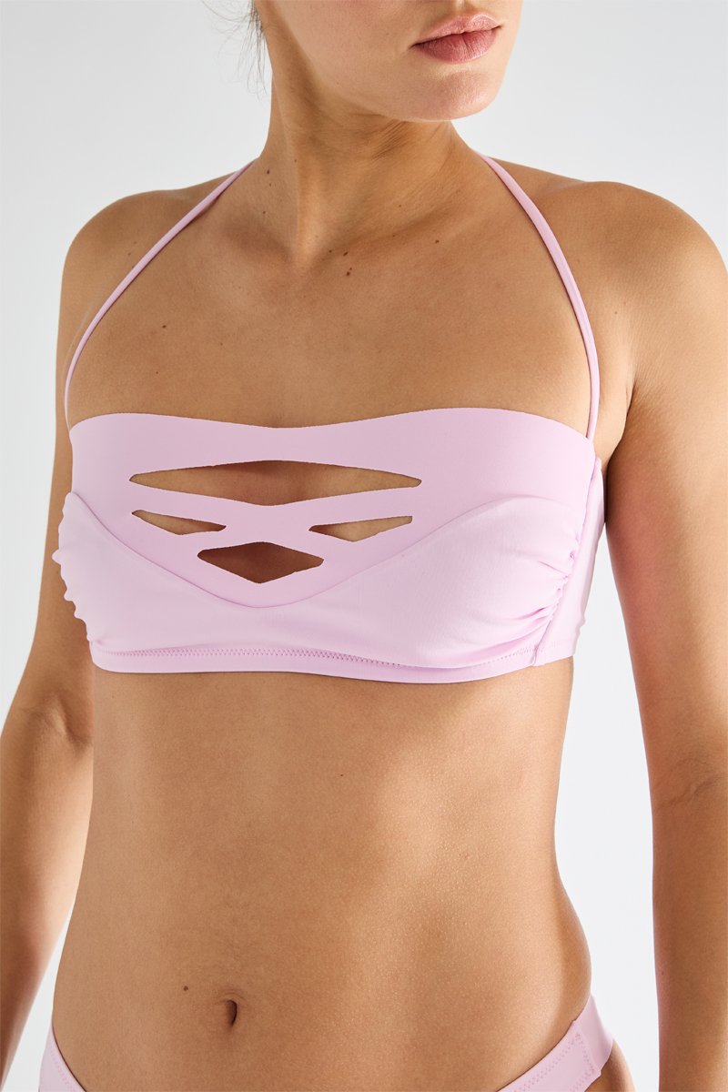 Top De Bañador Bici - Pink