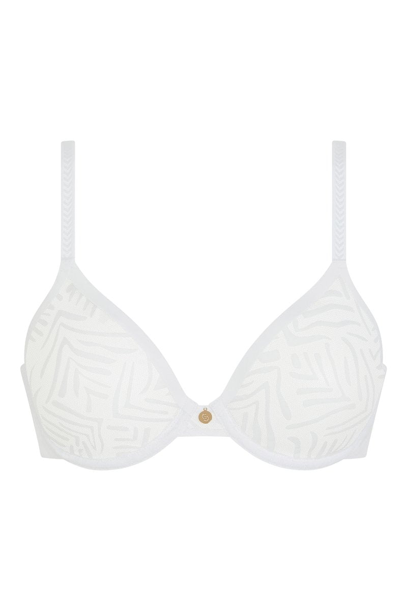 Soutien-Gorge Ampliforme Graphic A - Blanc