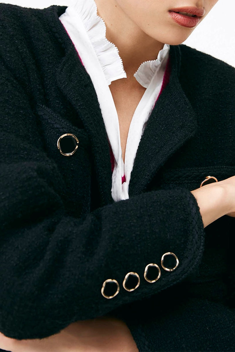 Doris Wool Jacket - Black