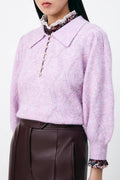 Peoni Wool And Alpaca Sweater - Mauve