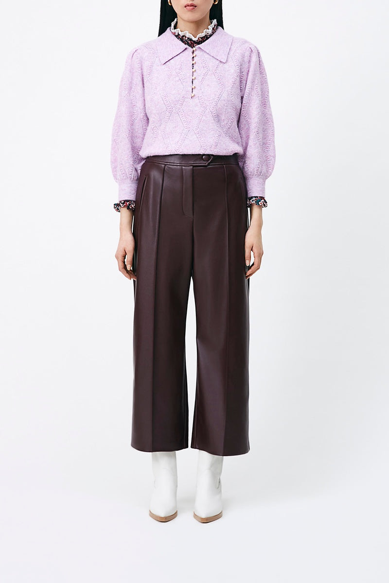 Peoni Wool And Alpaca Sweater - Mauve