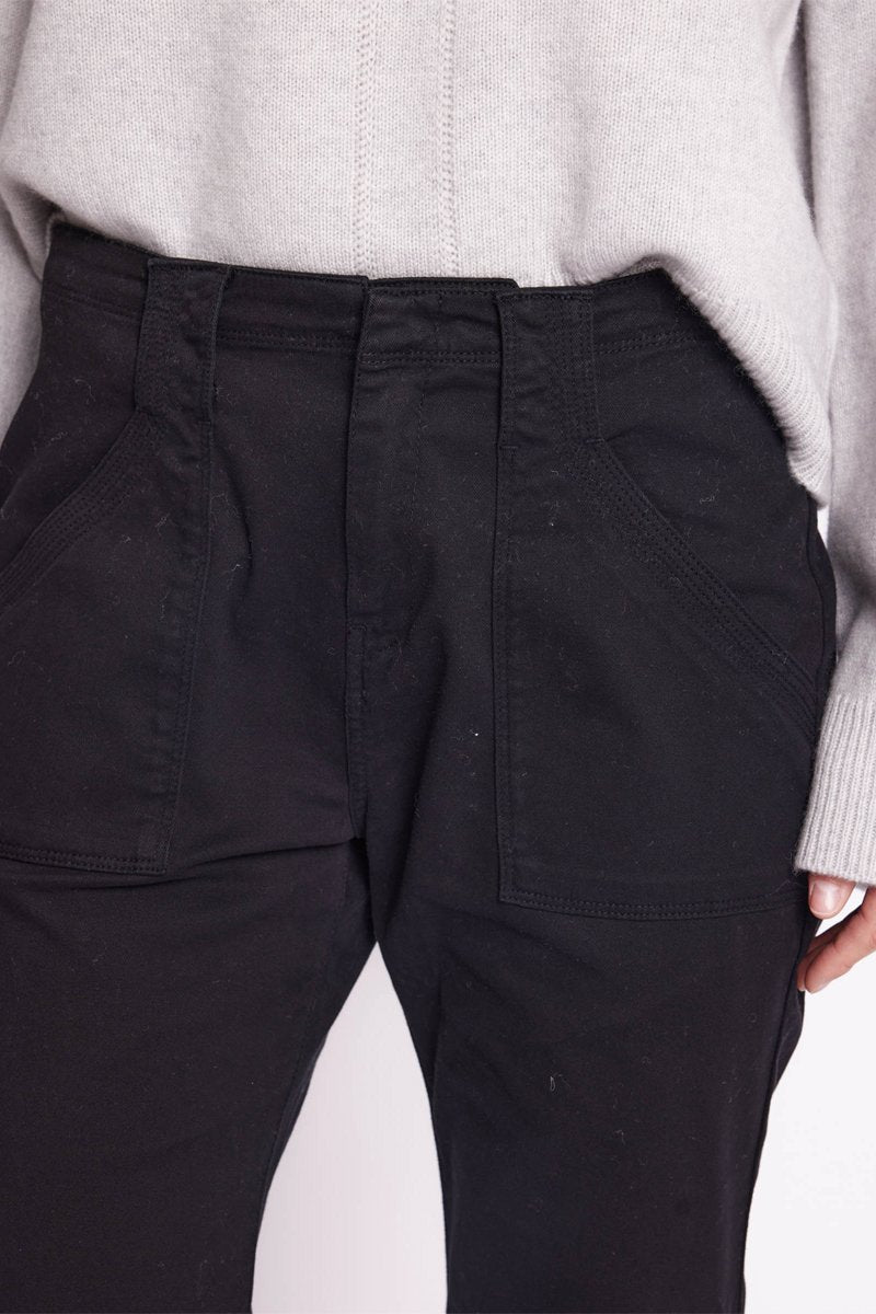 Berenice - Jeans With Patch Pockets - Black