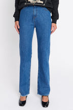 Jean Droit Denim - Blue Denim