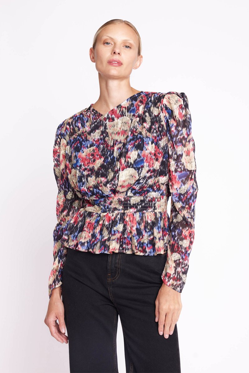 Berenice - Top Manches Longues - Print Louna