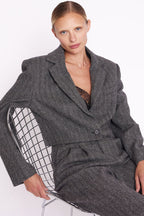 Short Suit Jacket - Gray