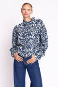 Blouse Imprimé Manches Ballons - Dye
