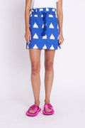 Short Quilted Skirt - Pyramideprint