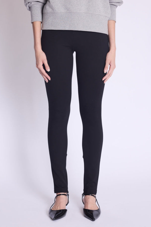 Berenice - Legging With Ankle Zip - Black