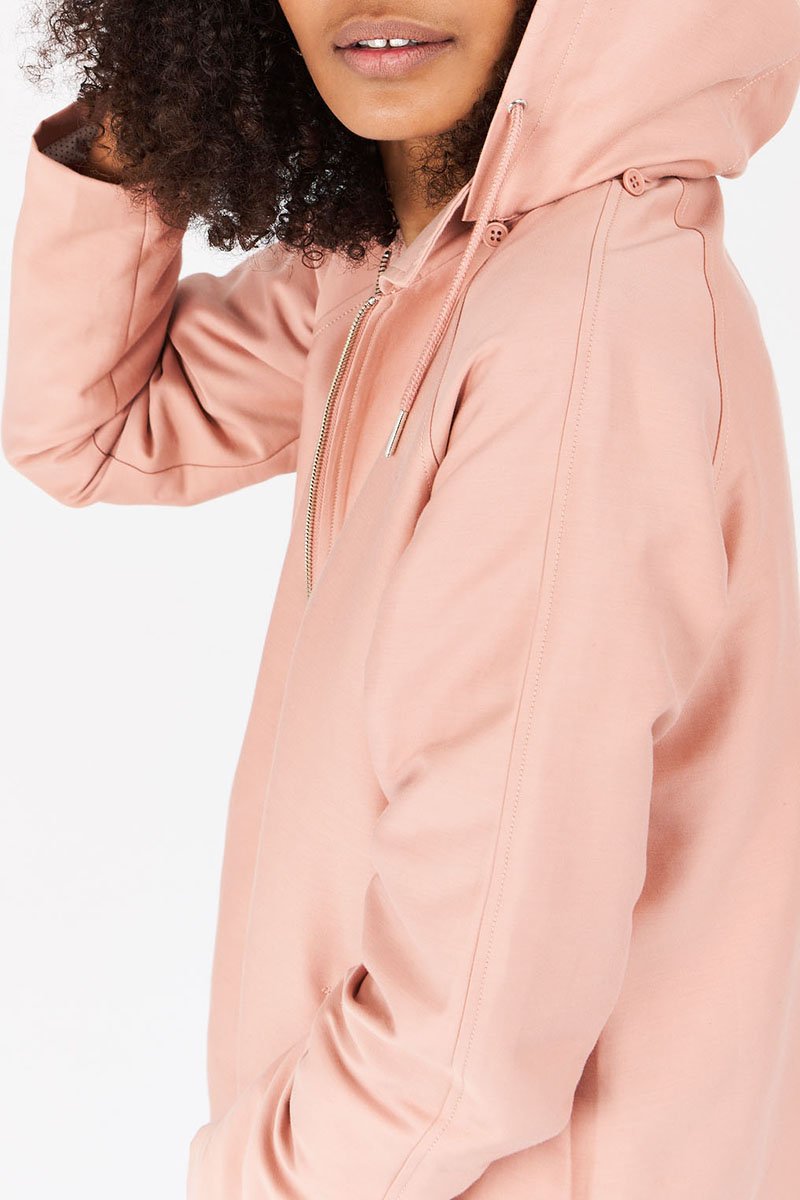 Latina Hooded Parka - Pink