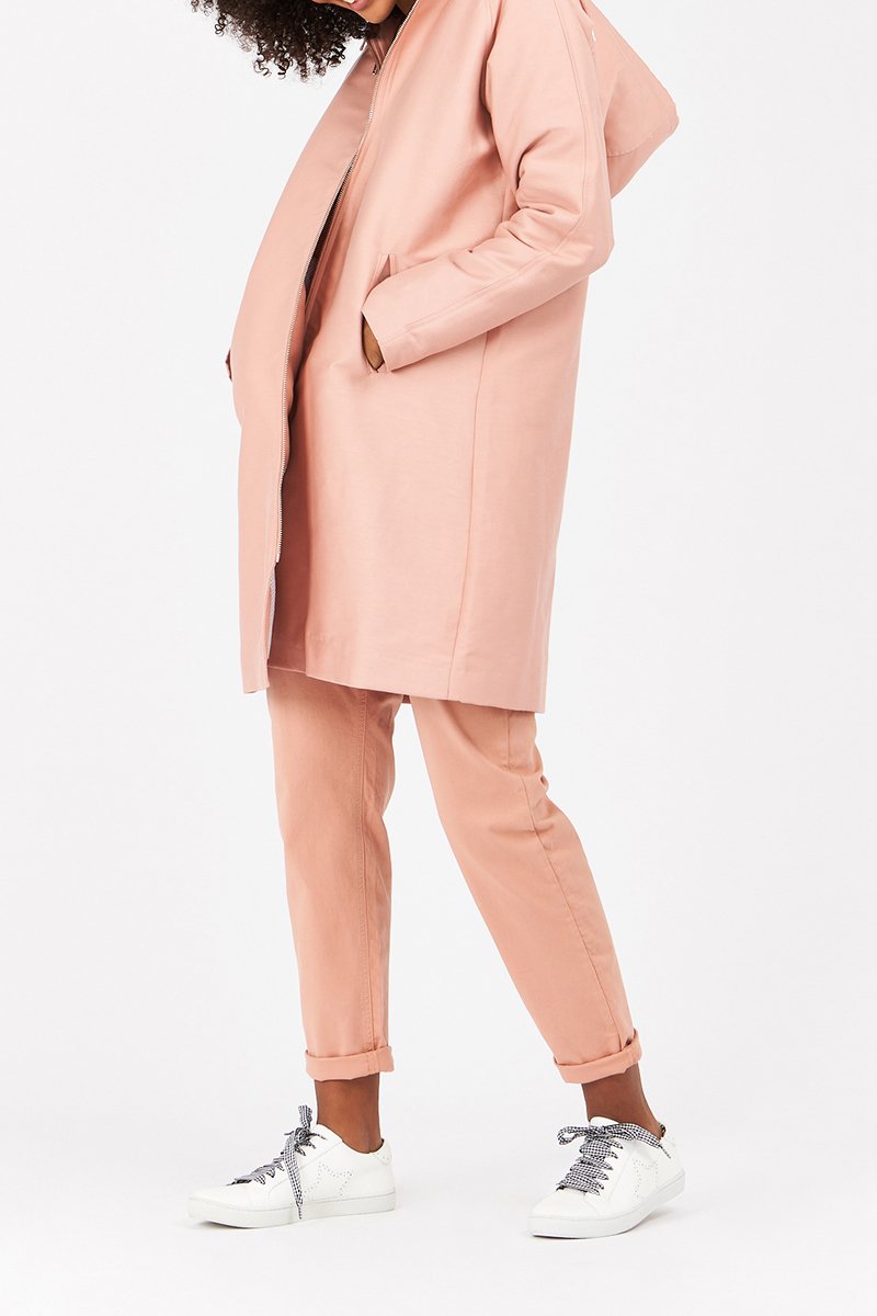 Latina Hooded Parka - Pink
