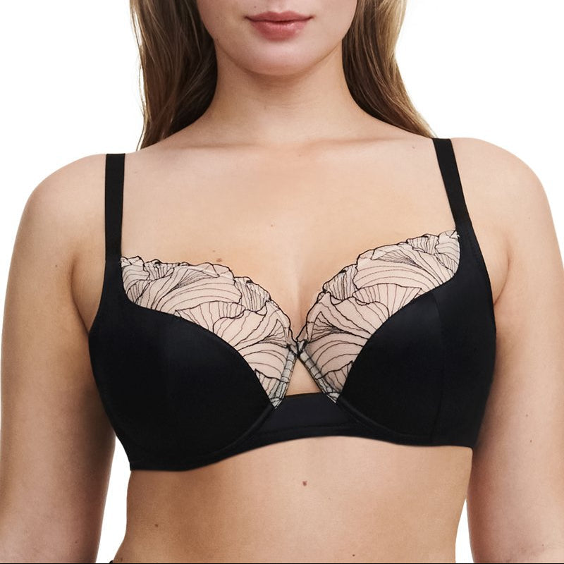 Soutien-Gorge Tattoo Lo - Noir Et Beige