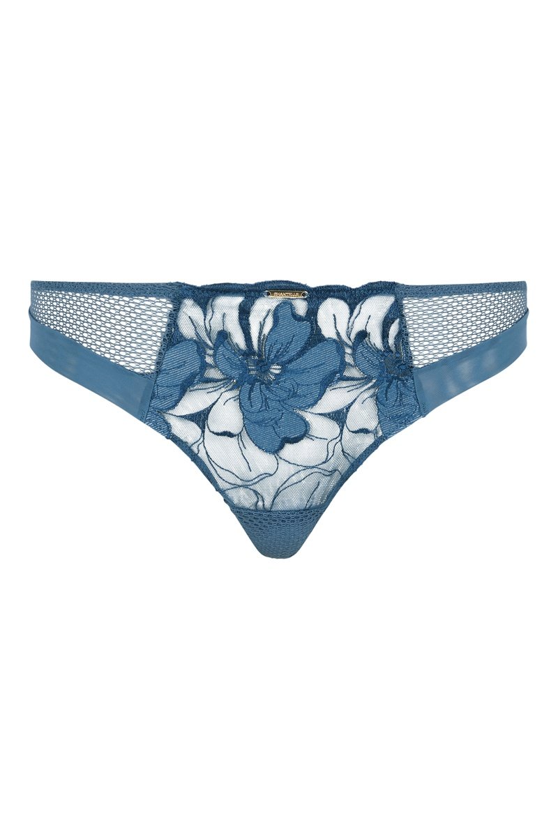 Tanga Si Flores - Azul Jeans