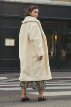 Manteau Laine - Ecru