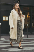 Manteau Laine - Ecru