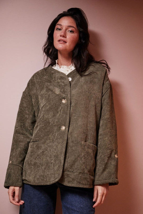 Veste Réversible Valet - Kaki