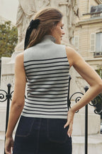 Top Aline - Gris claro