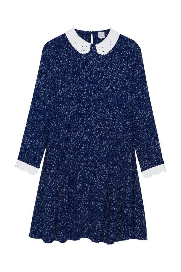 Robe Trapèze Ravive - Bleu Marine