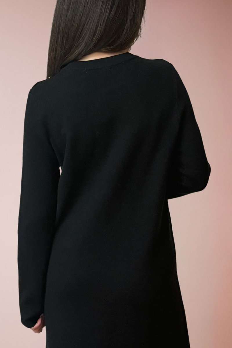 Robe Pull Rachelie - Noir