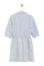Robe Rainy - Bleu Marine Et Blanc