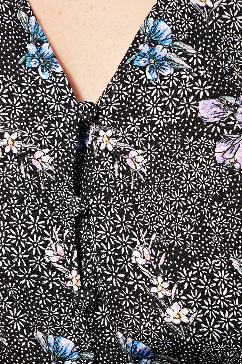 Robe Droite Ragote - Noir