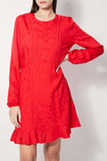 Robe Droite Riotte - Rouge