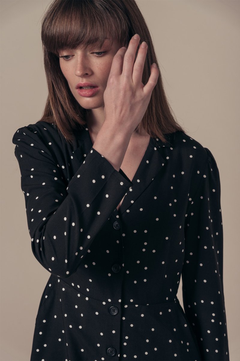 Robe Chemise Rogatine - Noir