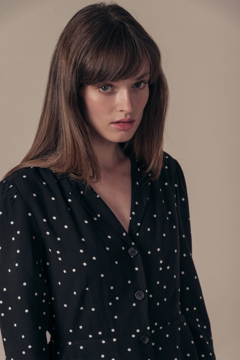 Robe Chemise Rogatine - Noir