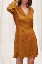 Skater Dress - Mustard