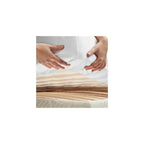 Uni Molleton Gratte - Drap Housse Double - Blanc