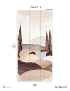 Fresque Provence - Soleil Ardent