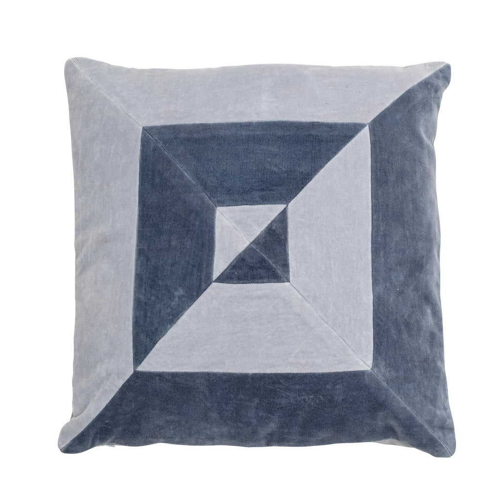 Aban - Cushion - Blue - Cotton
