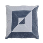 Aban - Cushion - Blue - Cotton