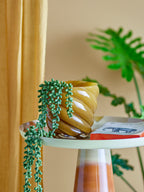 Callo - Flowerpot - Yellow - Glass