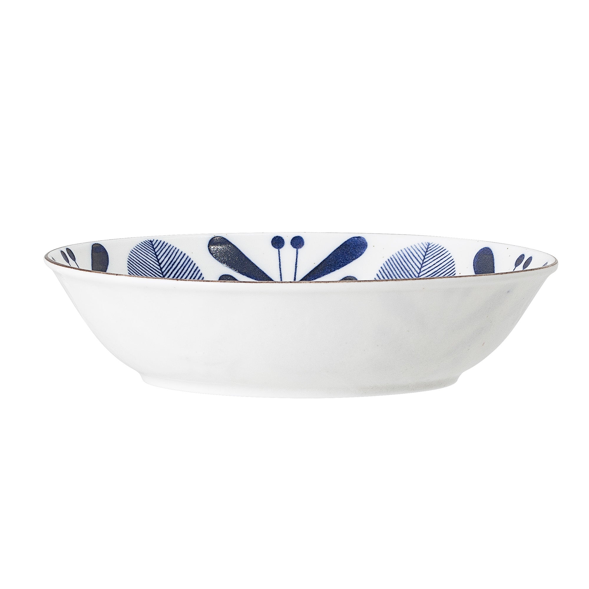 Camellia - Assiette Creuse - Bleu - Porcelaine