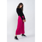Jersey Cuello Redondo Bella Negro, Canalé Tradicional, 100% Cachemira, 2 Hilos - Mujer