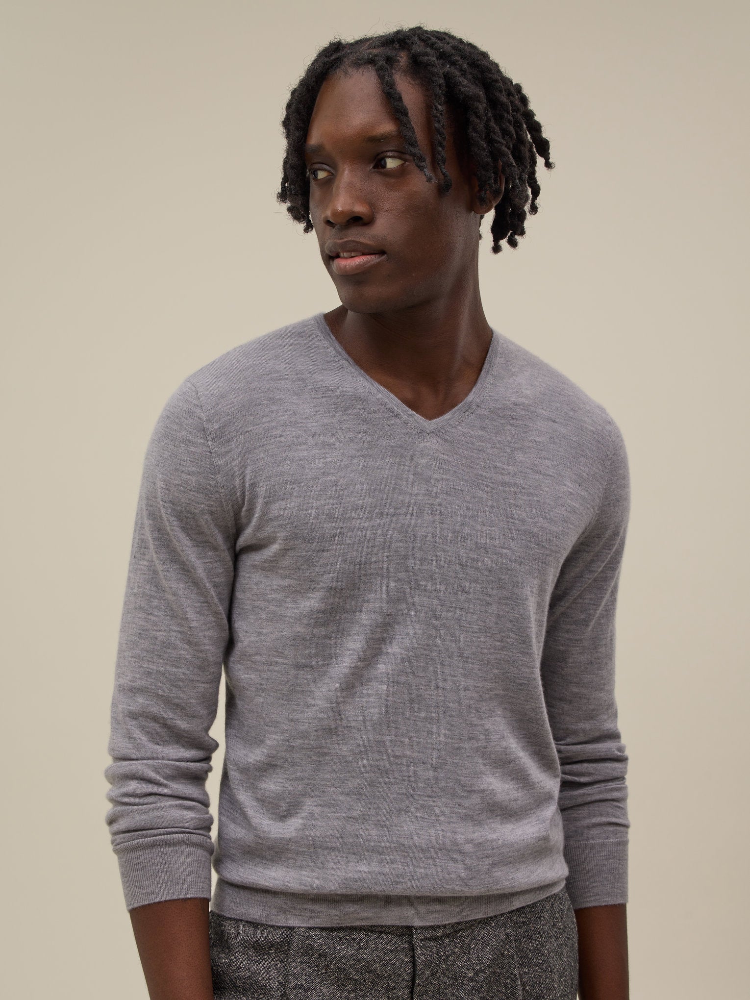 Jersey Nolu - Gris Perla - Hombre