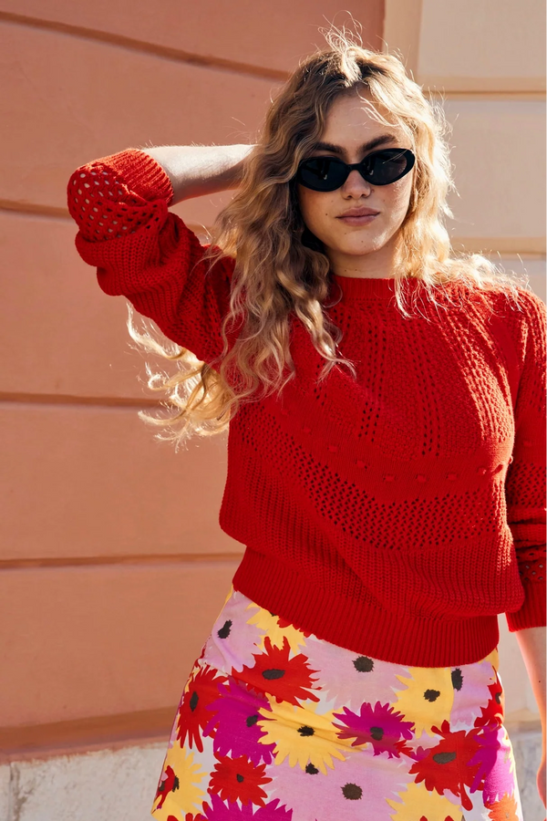Maglione Abel - Rosso