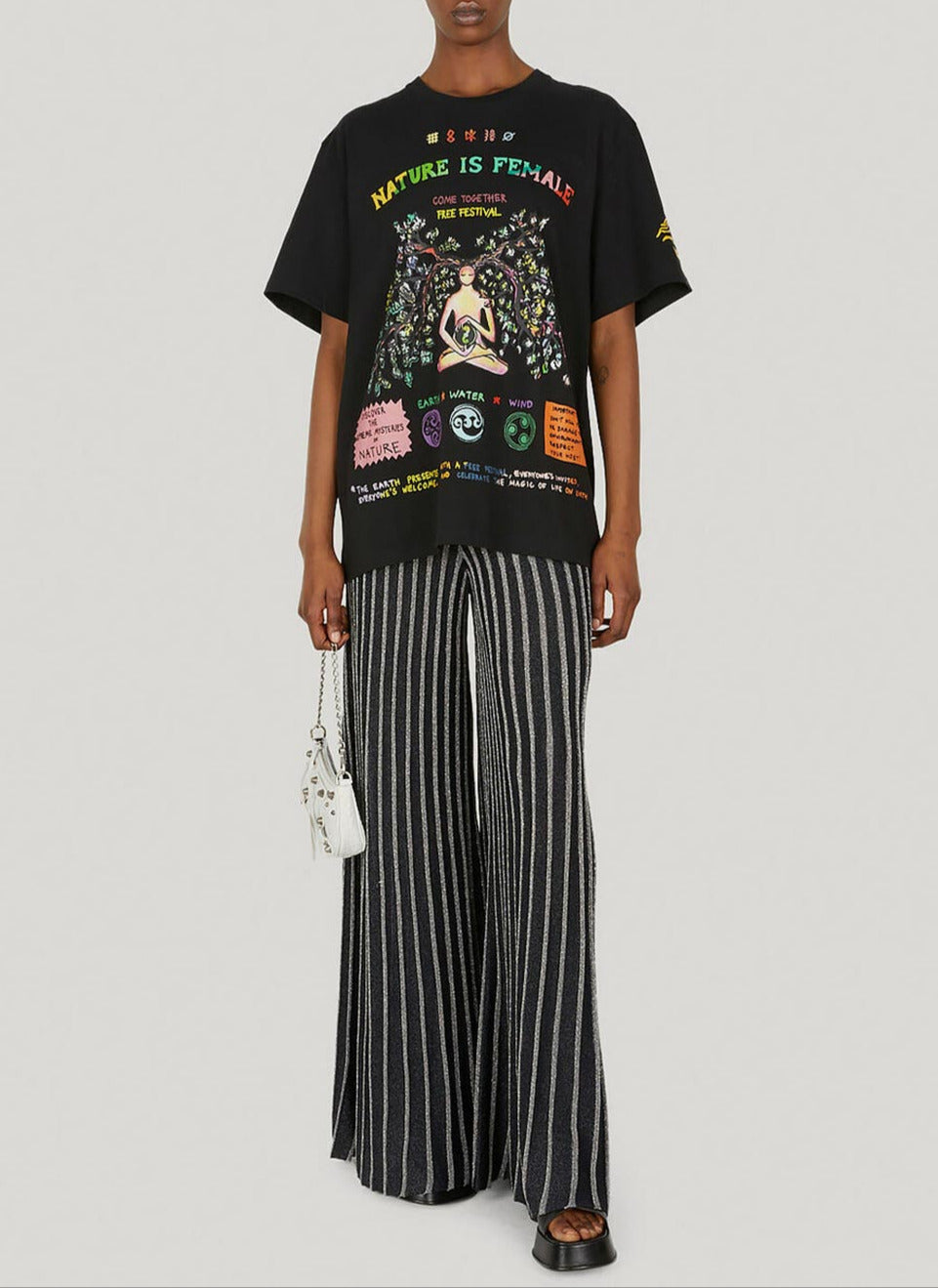 Stella Mccartney - Pantalon Everyday Evening Pleats - Multicolore - Femme