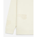 The Kooples - Pull Fin Laine Écru À Détail Texturé - Femme