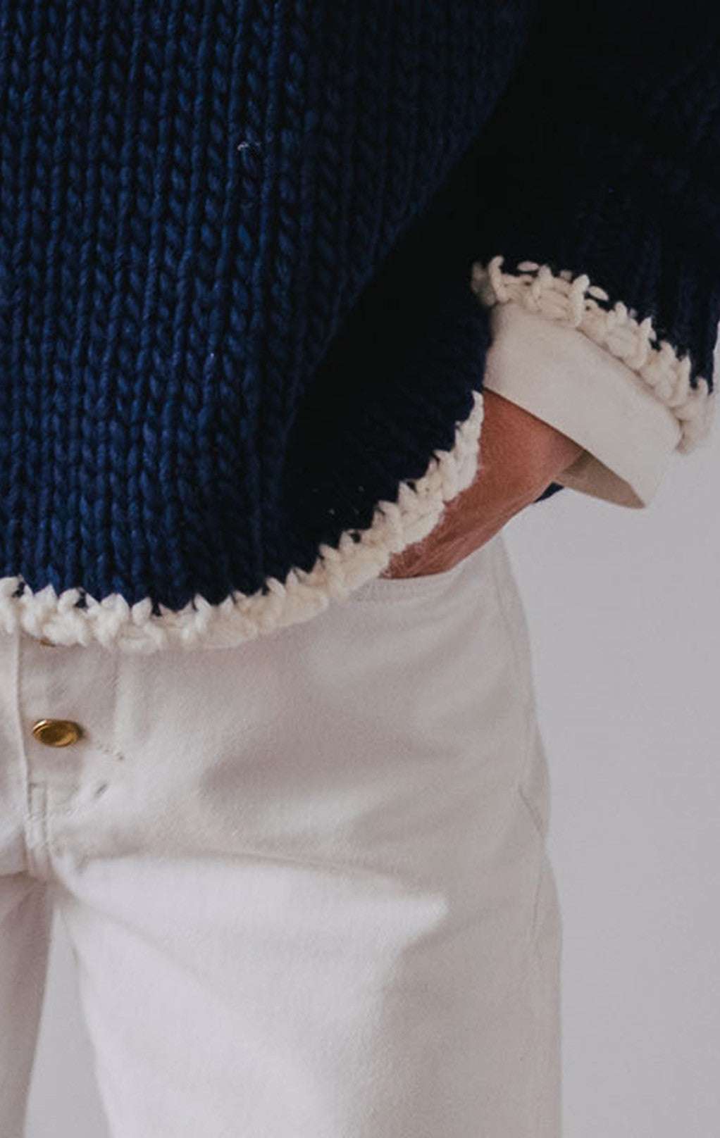 NYLIA NAVY JUMPER